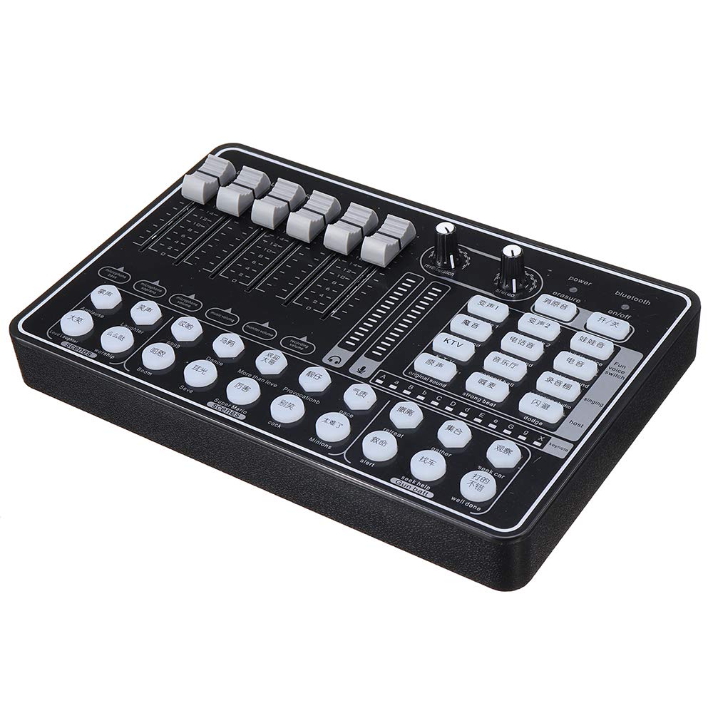 Amazon.co.jp: Saras GAX-H9オーディオミキサーサウンドカードUSB外部